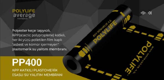 Polylife PP400 48kg. 10 Metre Membran (Palet 42) ✓